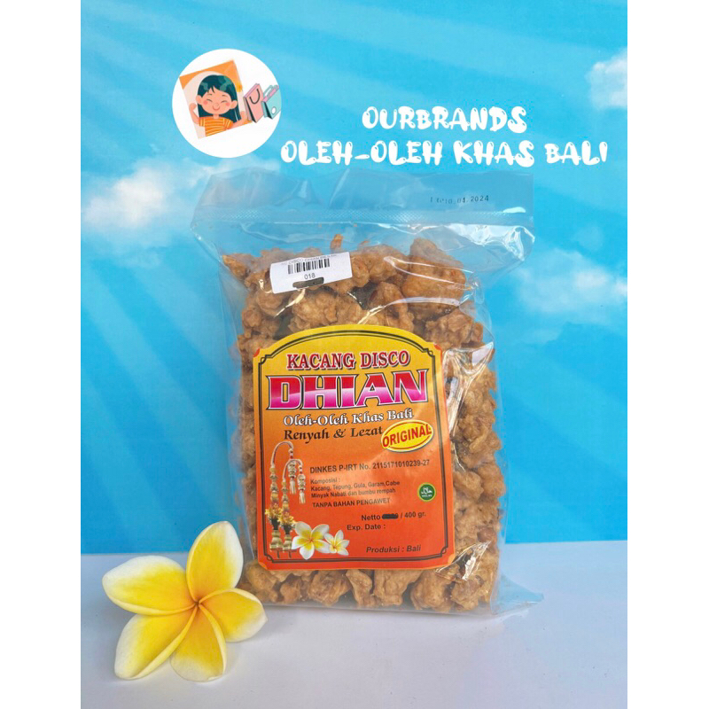 

Kacang Disco Dhian 400 GRAM