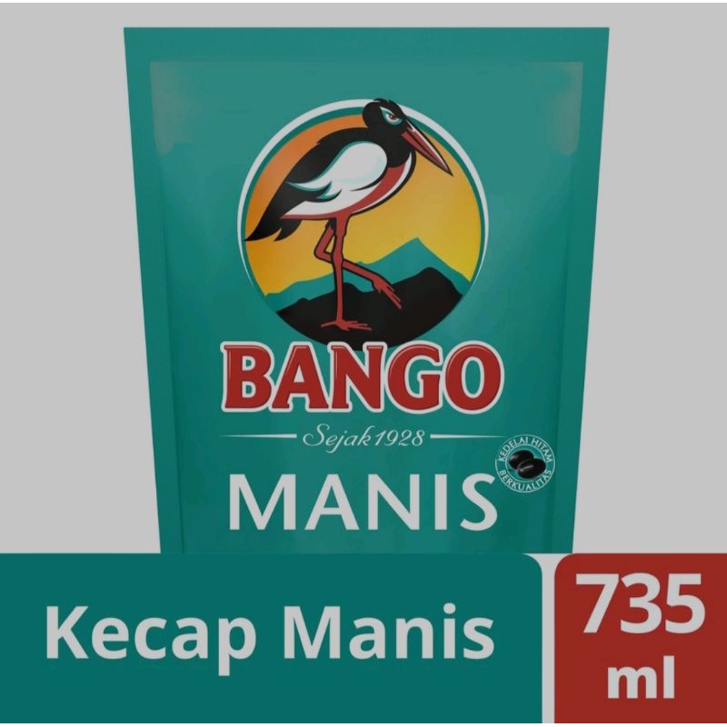 

Kecap Manis Bango Pouch 735ml