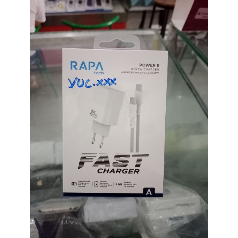 rapa adaptor charger fast charger 25w