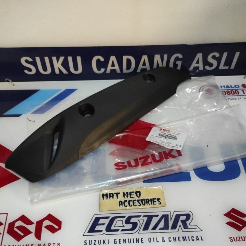 tutup knalpot cover knalpot Suzuki Hayate original SGP 14781-13HB0