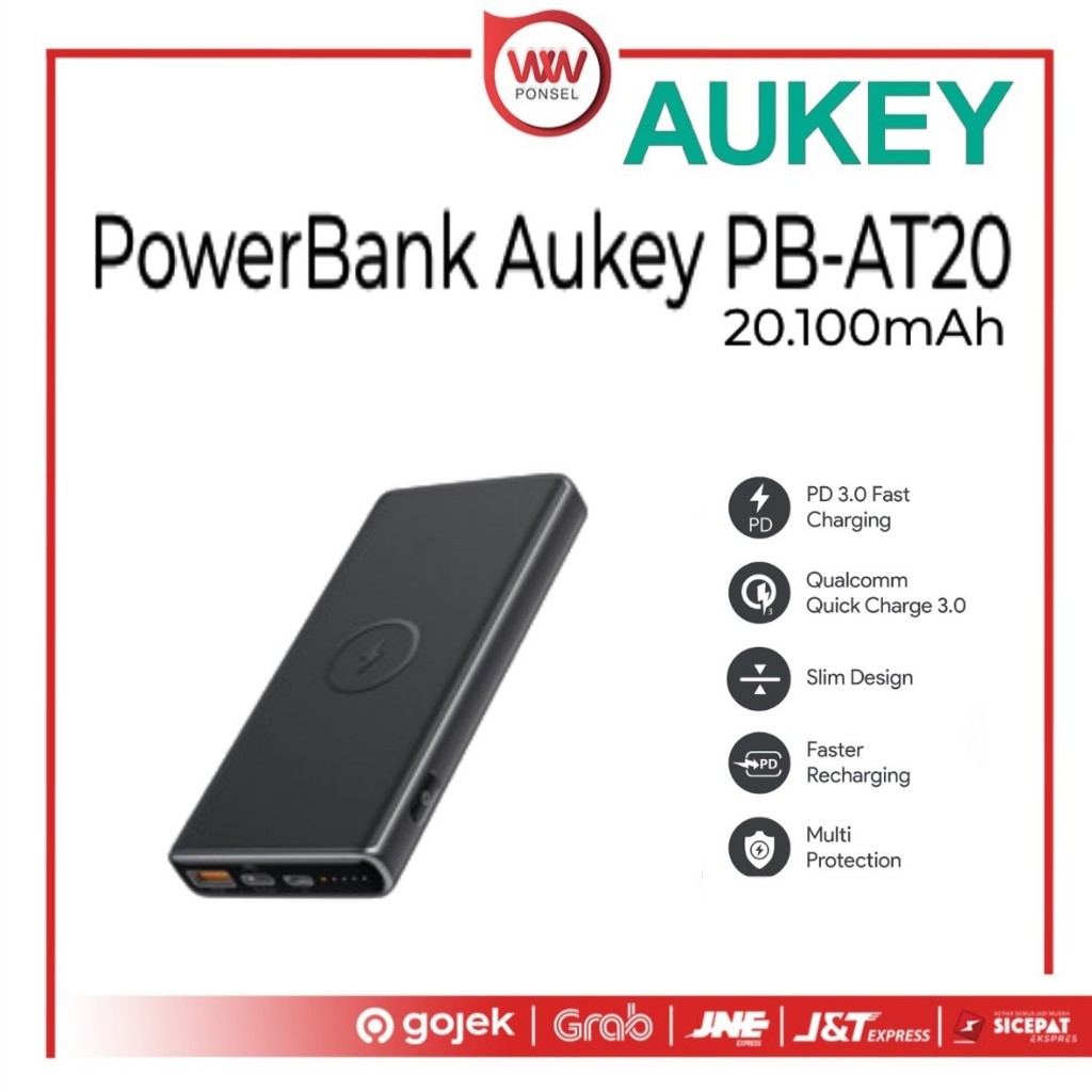 Powerbank Aukey PB AT20 20100mAh