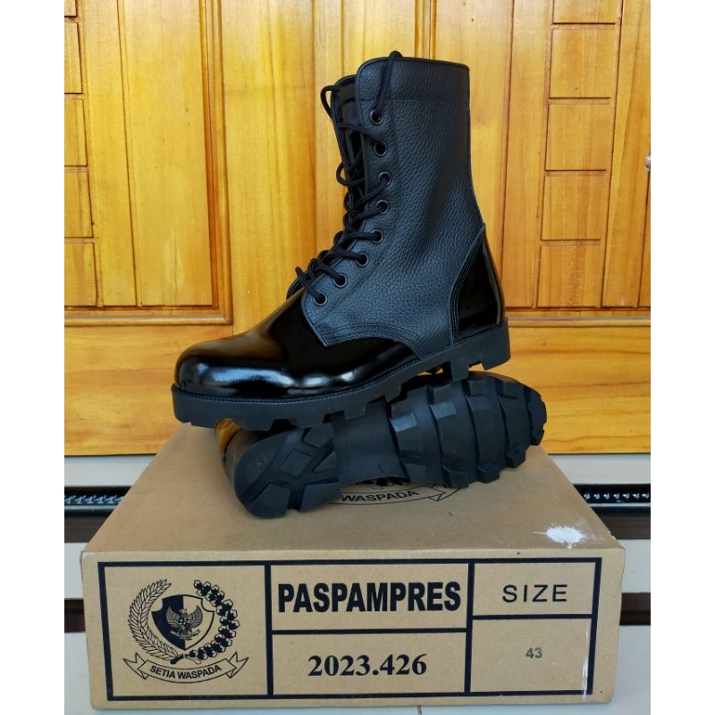 sepatu pdl asli jatah paspampres / pdl paspampres / sepatu pdl