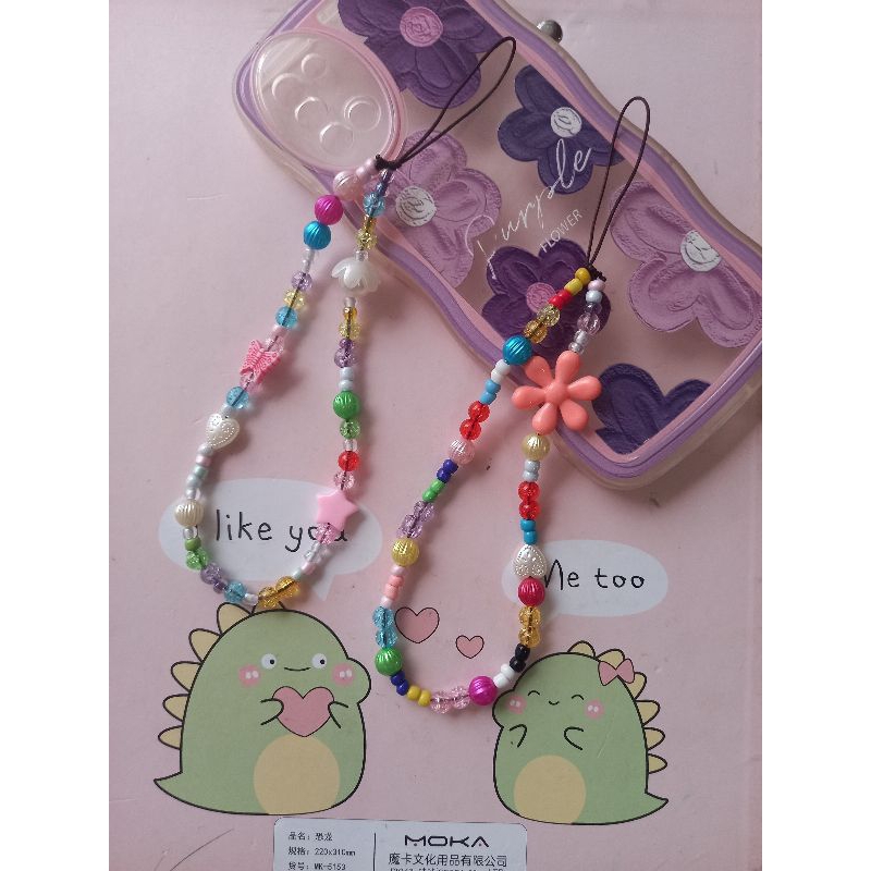 gantungan hp lucu/gantungan hp manik manik/gantungan hp elegan