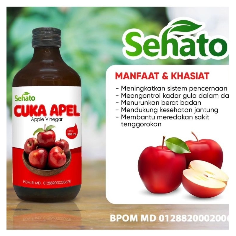 

Cuka Apel |Apple Vinegar 300ml