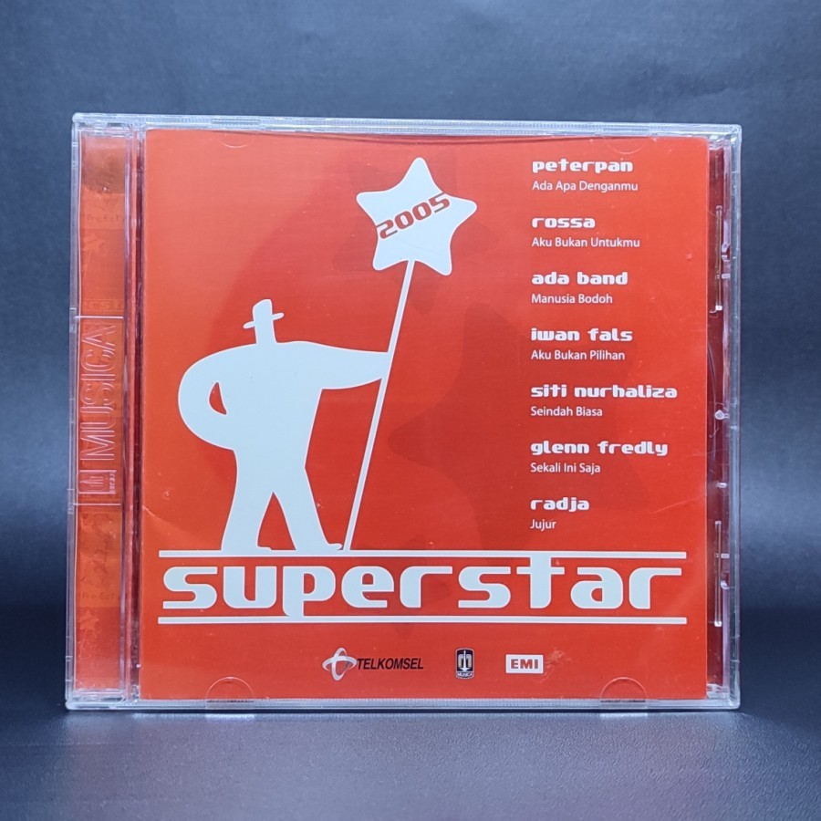 CD SUPERSTAR 2005 PETERPAN KAHITNA RADJA SEURIEUS IWAN FALS DEWI SANDRA SITI NURHALIZA