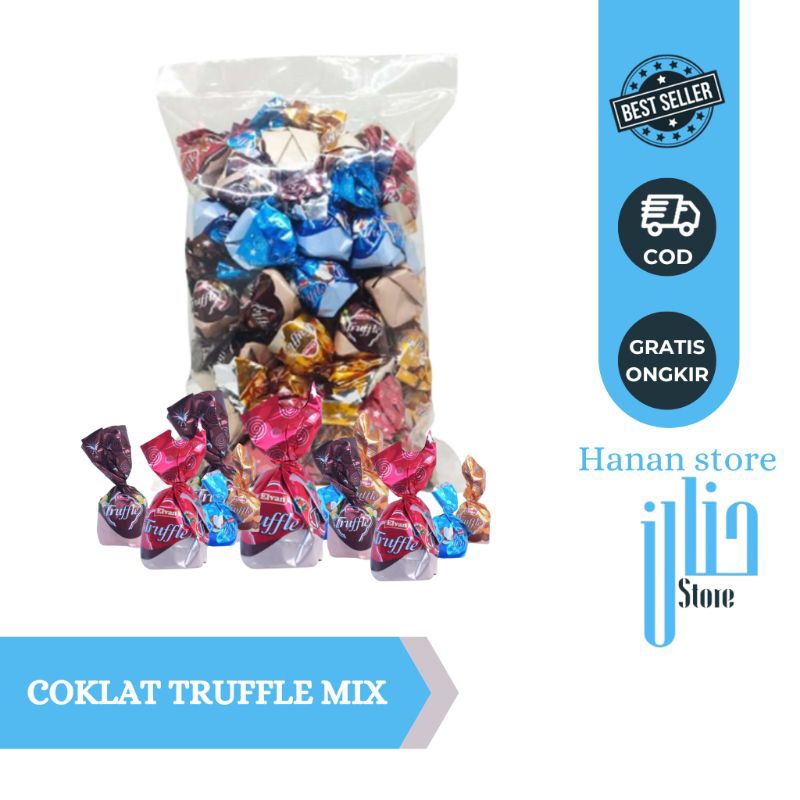 

coklat truffle mix 1 kg /Coklat truffle turki /coklat turki murah