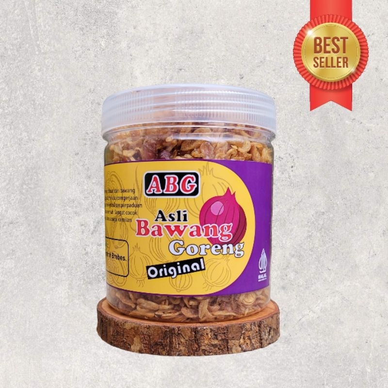 

Bawang Goreng Brebes Asli Tanpa TEPUNG Kualitas Premium (A+) 200Gr