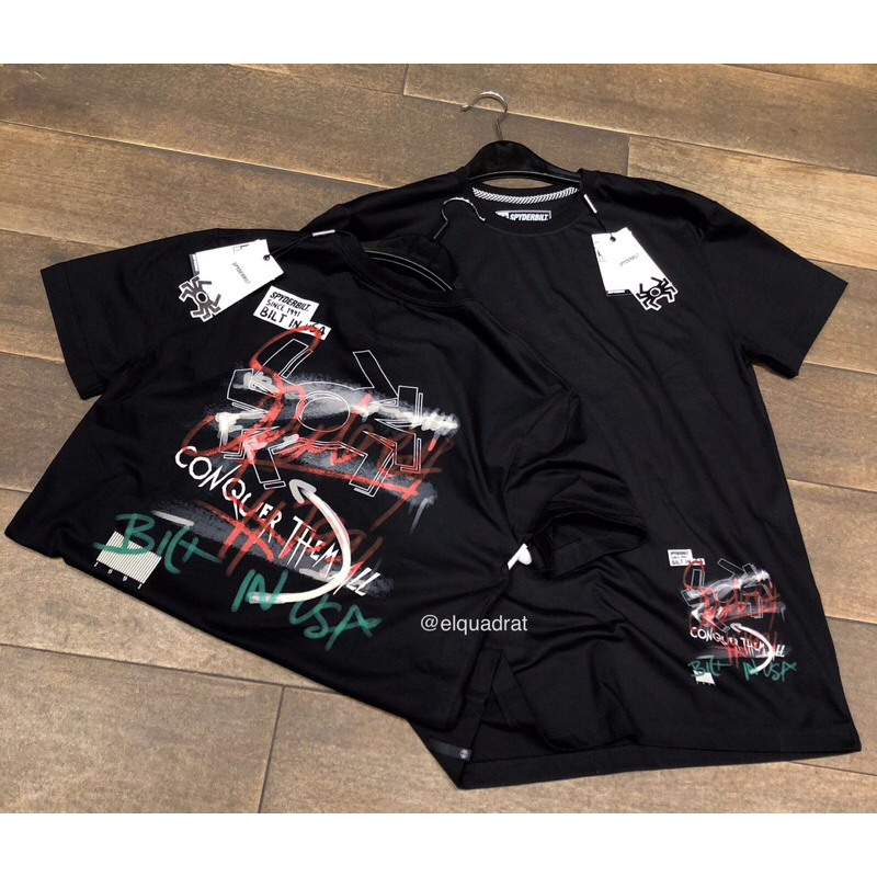 Kaos Spyderbilt Original New Lengan Pendek Strobes Art Men Tee