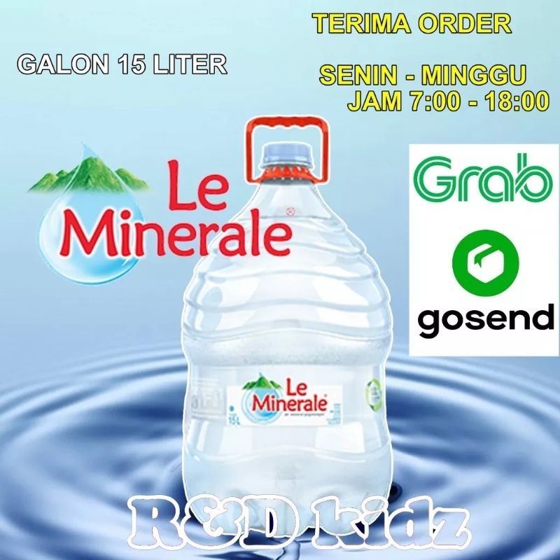 

AIR MINUM LE MINERALE GALON ISI 15 LITER