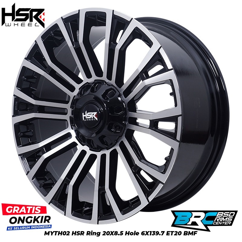 PAZERO FORTUNER HUMMER EVEREST TRITONMYTH02 HSR R20X85 H6X139,7 ET20 BMF