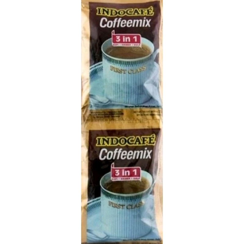 

Indocafe CoffeeMix Kemasan 20gr 1 Renceng(10pcs)- Indocafe CoffeeMix Kemasan Sachet 20gr (10pcs)