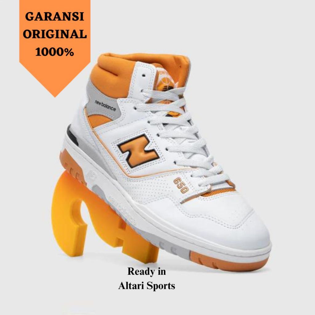SEPATU SNEAKERS CASUAL NB 650 BB650RCL ORIGINAL ASLI BNIB
