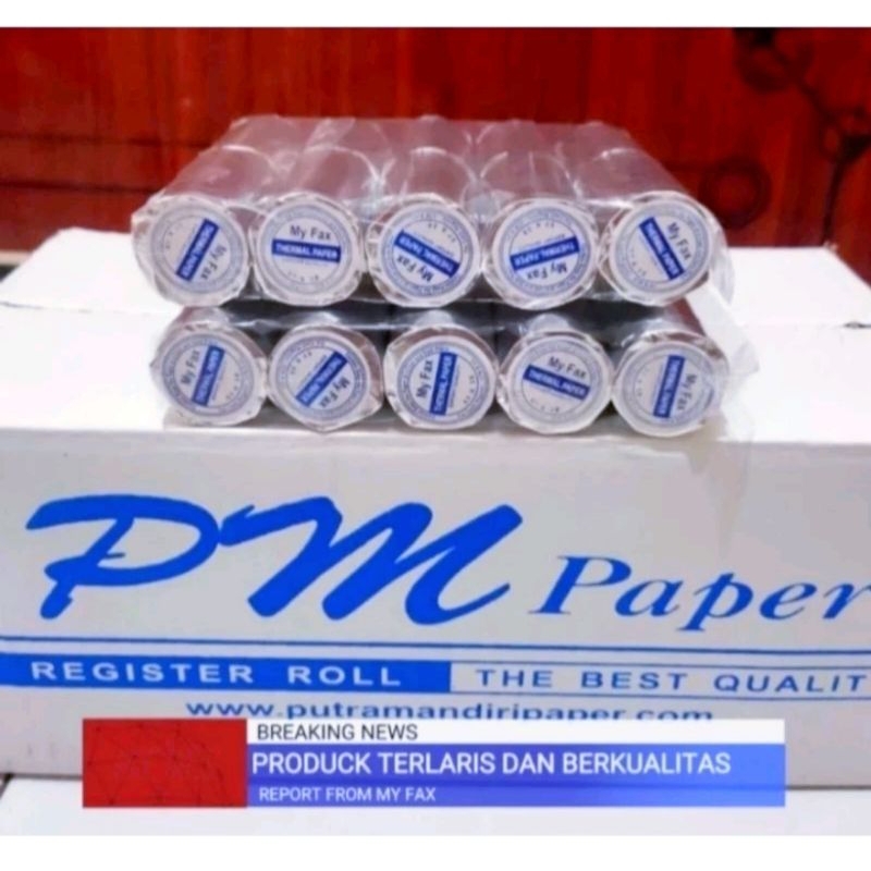 

kertas thermal murah ukuran 58x30mm full