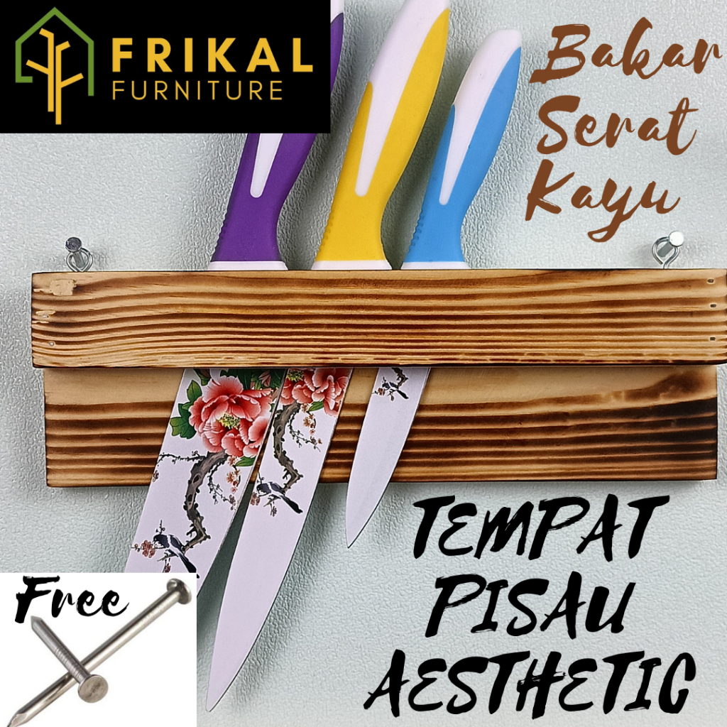 Tempat Wadah Pisau Dapur Aesthetic
