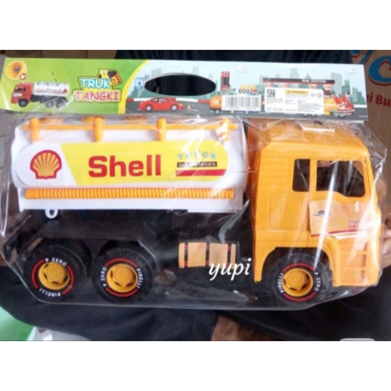 Mainan Mobil Truck Tanki Shell Jumbo