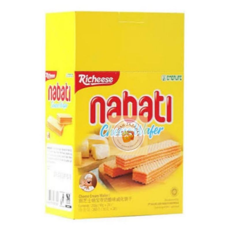 

Richeese Nabati Box Wafer Keju dan Coklat