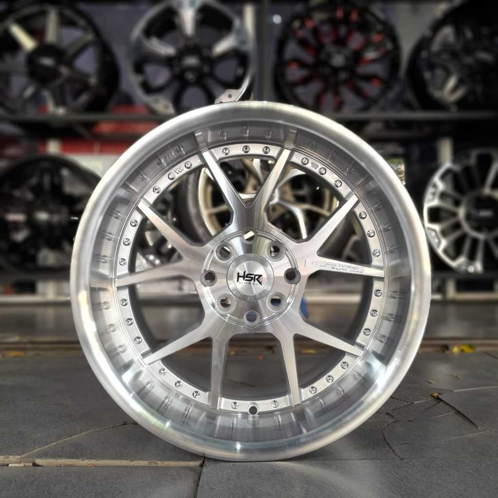 Velg Hsr Dogiyai Ring16 Lebar Celong Ring16x7.8/8,75 H8X100-114,3 ET35/25-Palembang