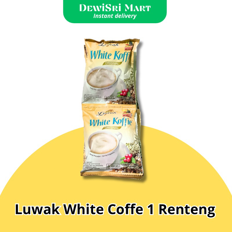 

Luwak White Coffe 1 Renteng - Dewi Sri Mart