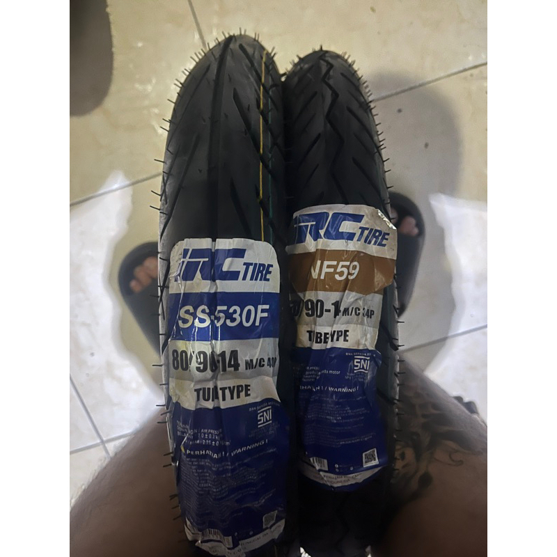 BAN LUAR STANDAR DEPAN BELAKANG MIO SPORTY SOUL FINO MIO J MIO 125 TUBETYPE