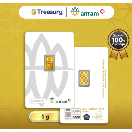LM EMAS BABY GOLD 1 Gram, LOGAM MULIA TERBARU