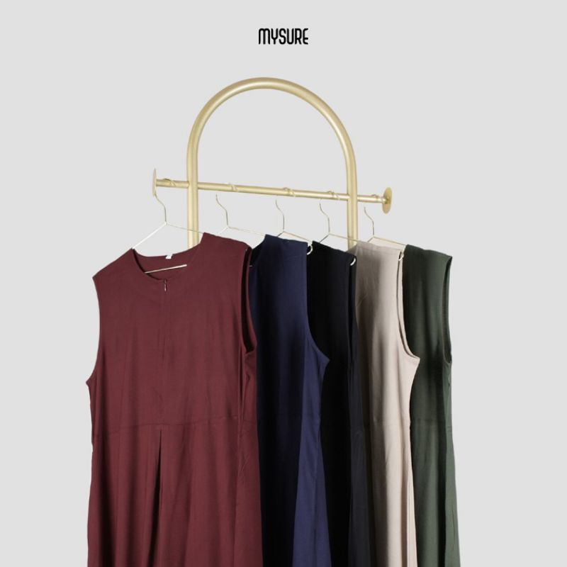 Aysha Inner Dress by Mysure Inner Gamis Katun Rayon Adem