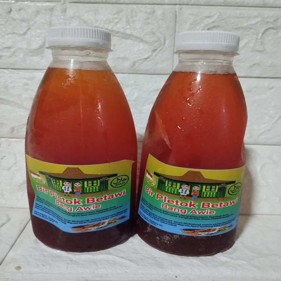 

Paket 5 botol Bir Pletok 350ml Khas Betawi Bang Awie