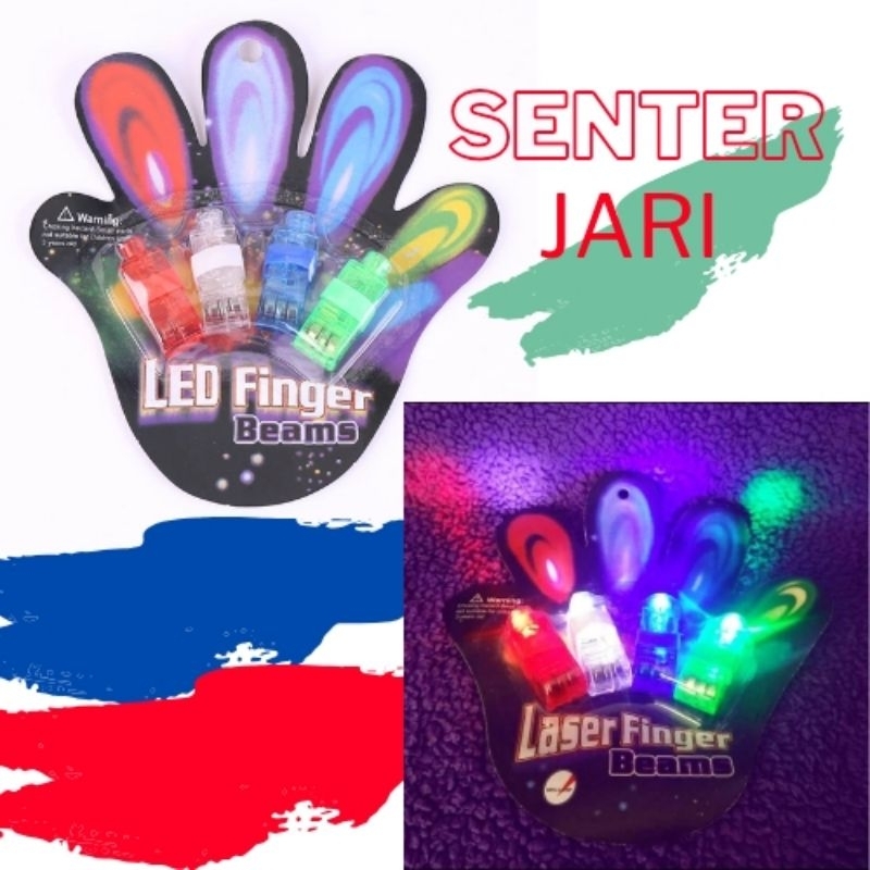 SENTER JARI WARNA | LAMPU JARI | LASER JARI