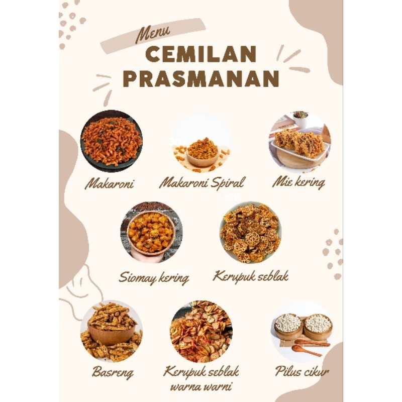 

CEMILAN PRASMANAN - MAKARONI 100GR