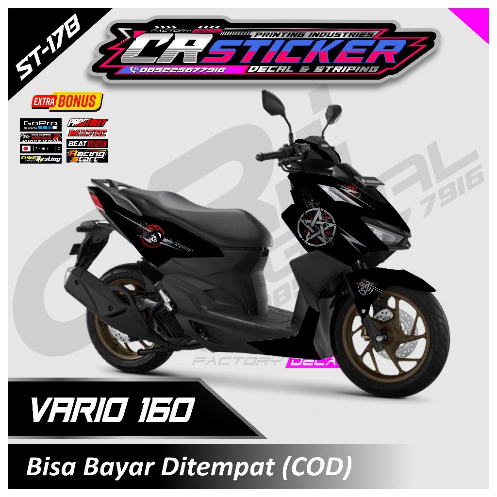 striping medusa vario 160 striping vario 160 2023 striping honda vario 160 terbaru