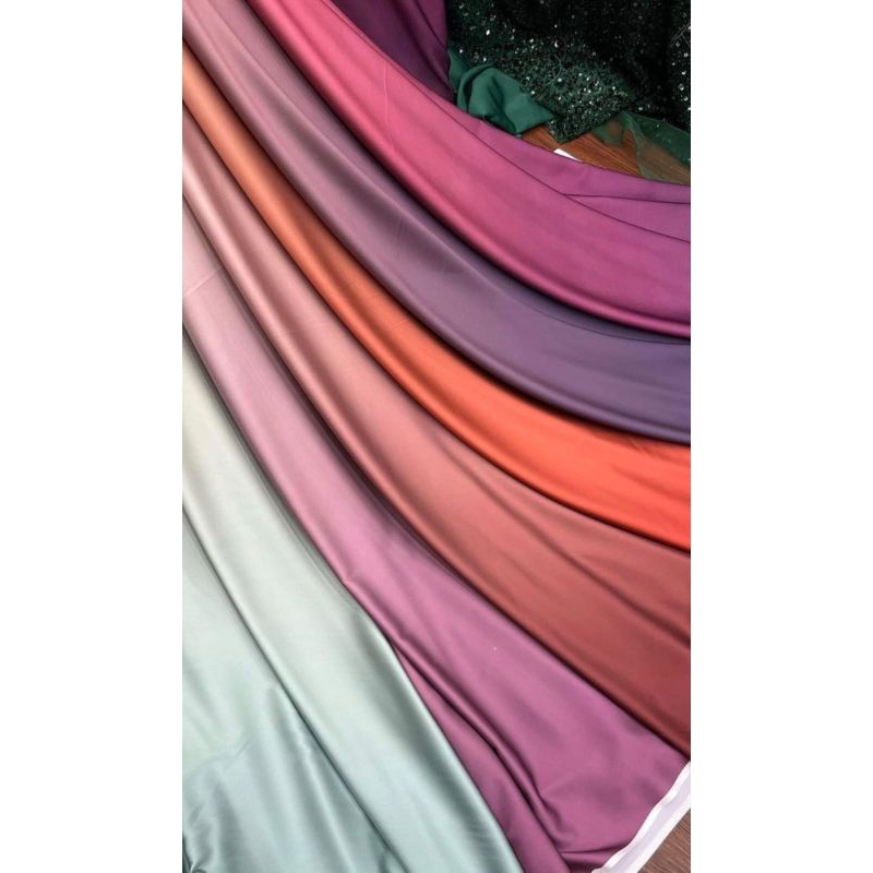 KAIN SILK OMBRE GRADASI SUTRA