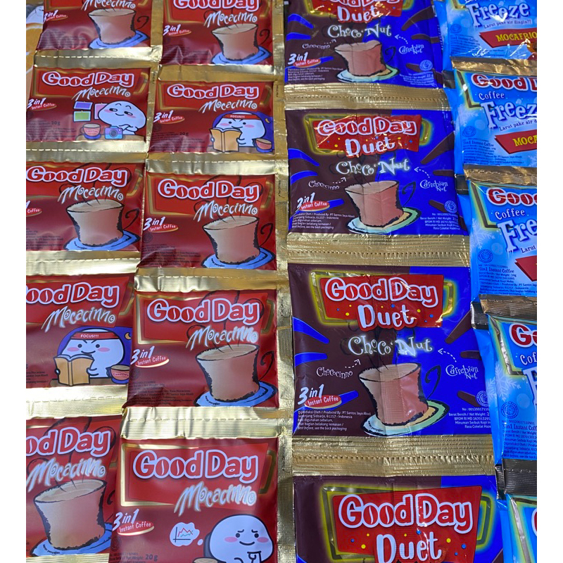 

[TERMURAH‼️] GOOD DAY RENCENGAN MURAH ISI 10 sachet