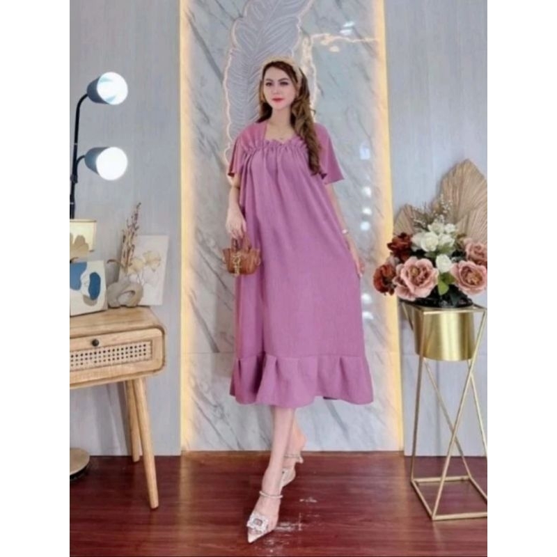 Laura Dress Daster Fuji Poly Airflow Home dress Daster Fuji