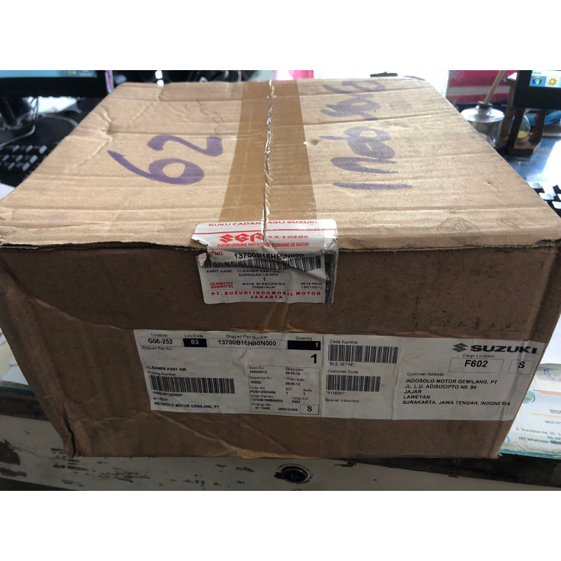 Suzuki Box Filter Udara Shogun FL 13700B16HB0N000 ORI