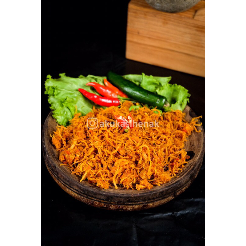 

Ayam suwir full bumbu box 300gr