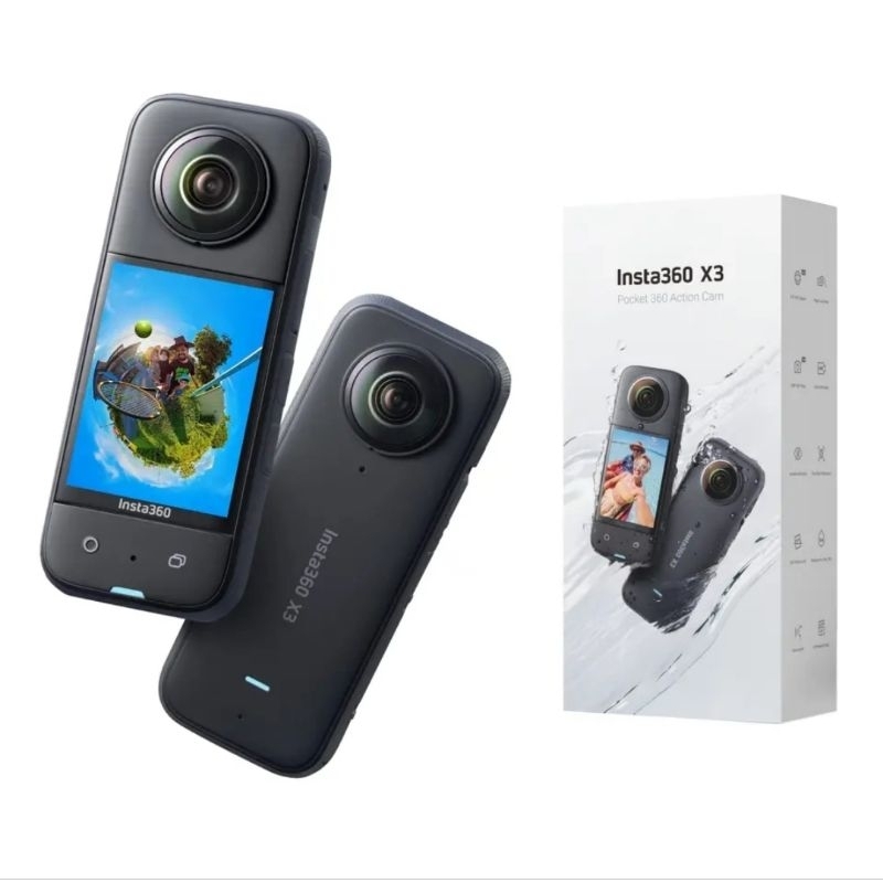Insta360 One X3 Action Camera Insta 360 One X3 camera action 360