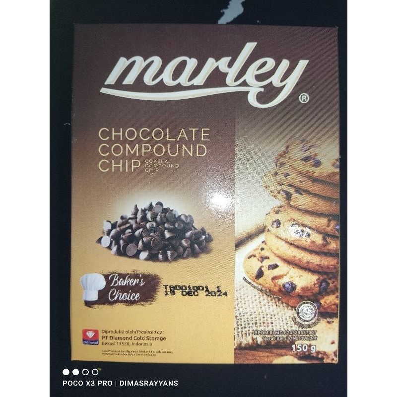 

MARLEY CHOCOLATE COMPOUND CHIP