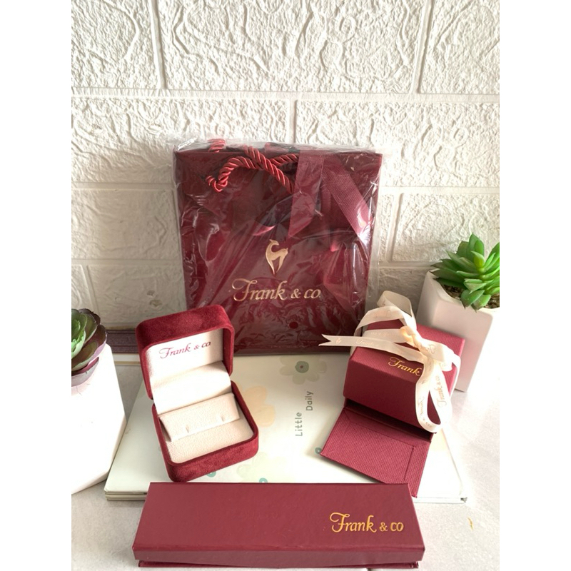 BOX FRANK&CO/KALUNG/BOX/ANTING/CINCIN/BOX/PERHIASAN/ORIGINAL/ASLI❤️❤️