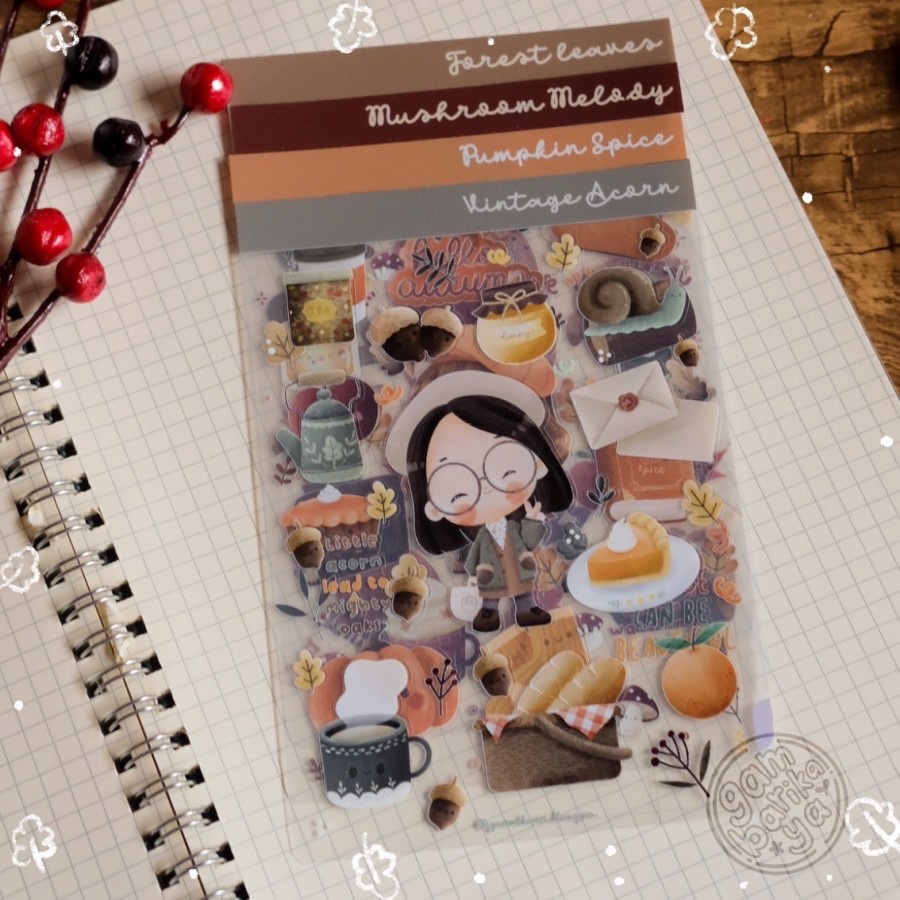 

Momiji transparent sticker