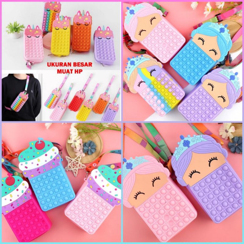 MUAT HP TAS POP IT BESAR TAS POP IT JUMBO