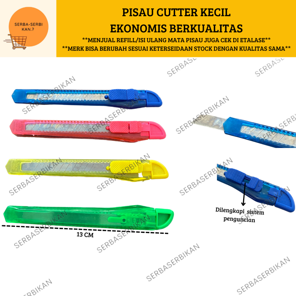 

PISAU CUTTER POTONG KECIL EKONOMIS MURAH