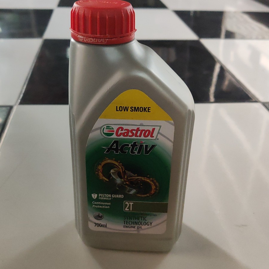 Oli samping Castrol Activ Low smoke