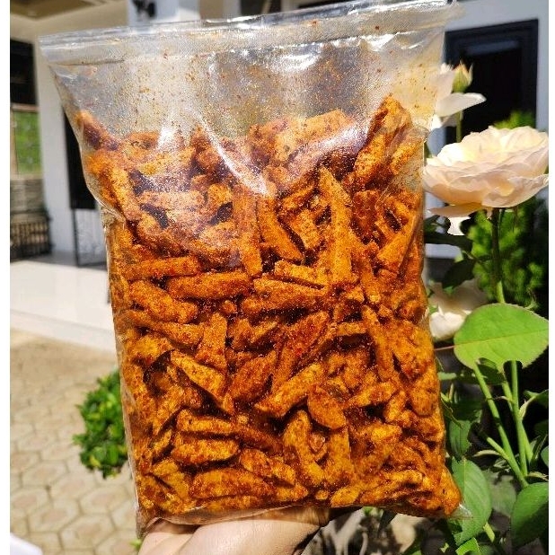 

Basreng Pedas daun jeruk isi 1kg