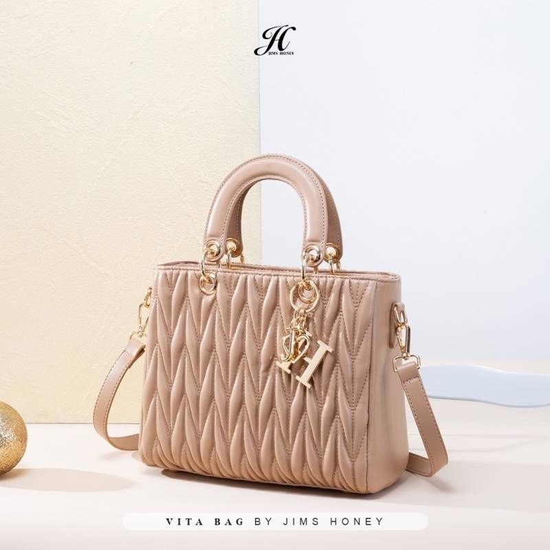 Vita Bag Jims Honey Original 100% tas slempang Original