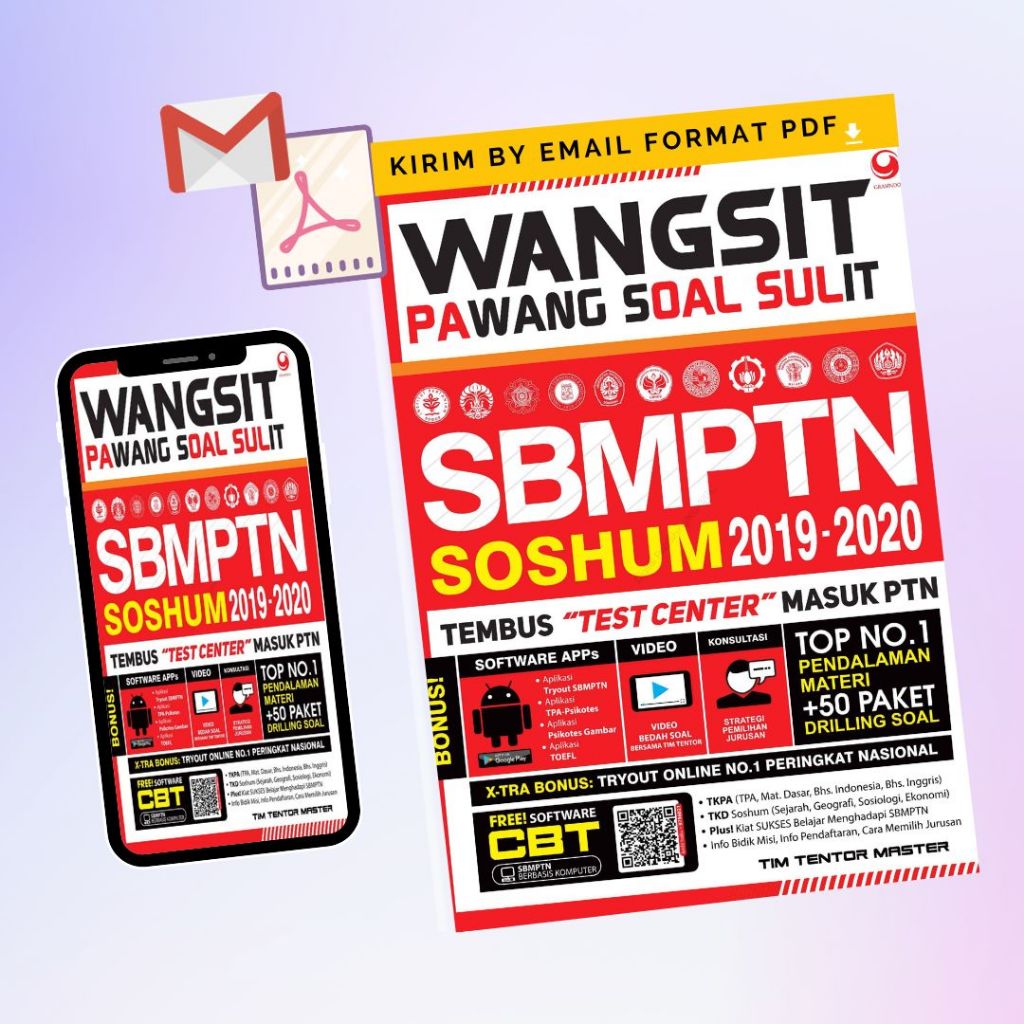 WANGSIT ( PAWANG SOAL SULIT) SBMPTN SOSHUM 2019 -2020 - Dedi Gunarto