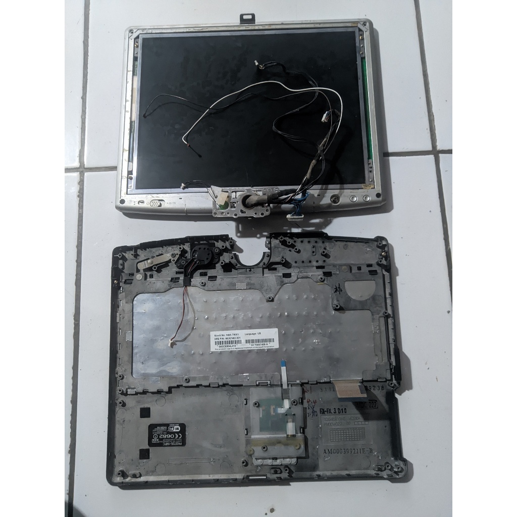 [53] Casing Case Toshiba Ome AZ91D Rugged Military Laptop Militer