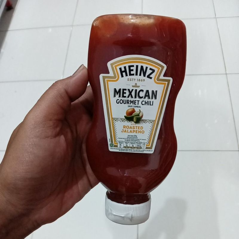 

Mahbubah - Heinz 325 g Mexican Gourmet Chili Saus Sambal with Roasted Jalapeno Botol