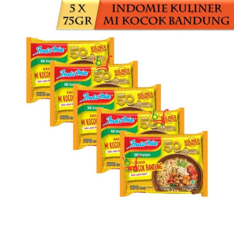 

Indomie Rasa Mi Kocok Bandung isi 5 pcs