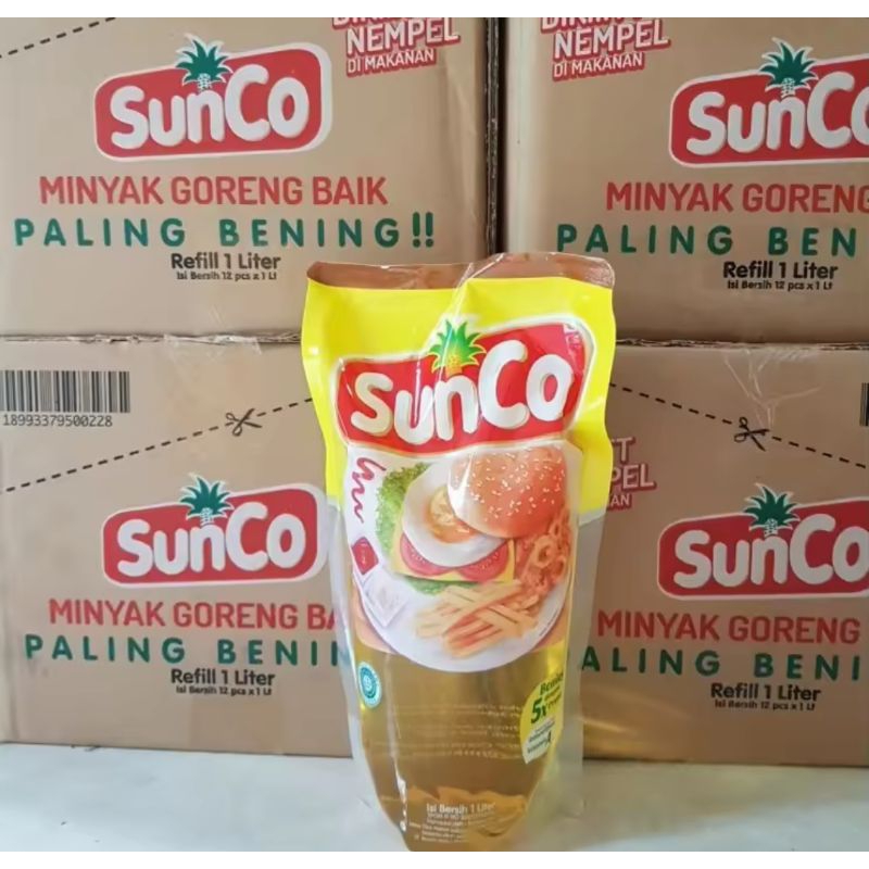 

minyak sunco 1 liter 1 karton isi 12 pcs