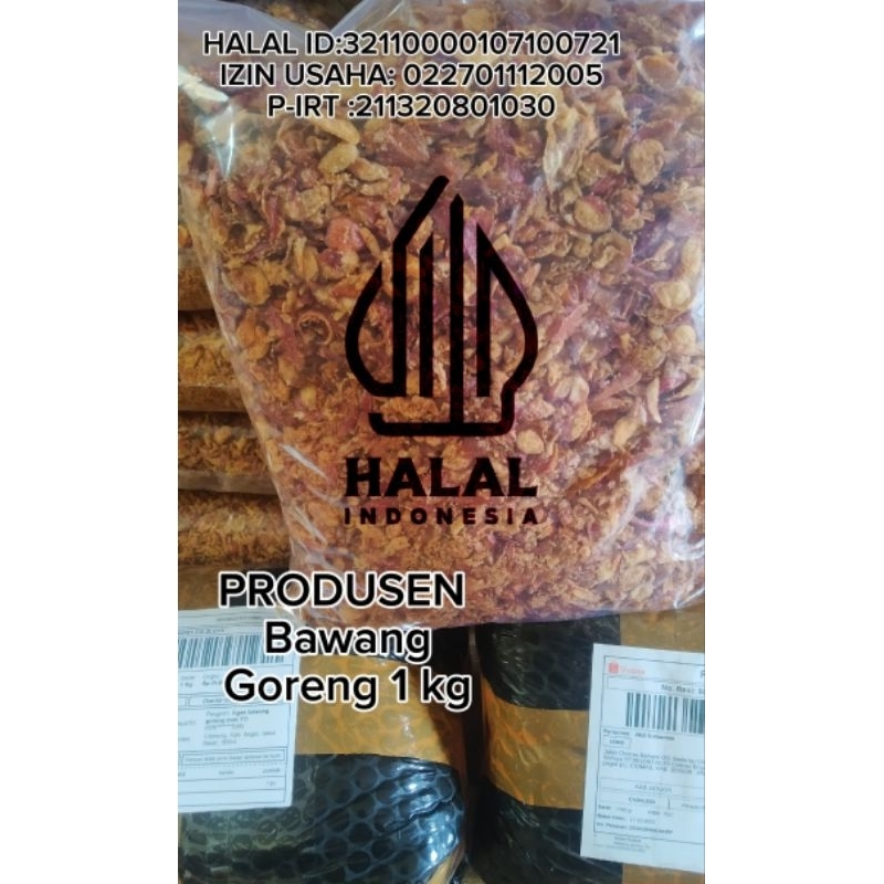 

HG Bawang Goreng Grade C 1kg Murah ( No UBI)
