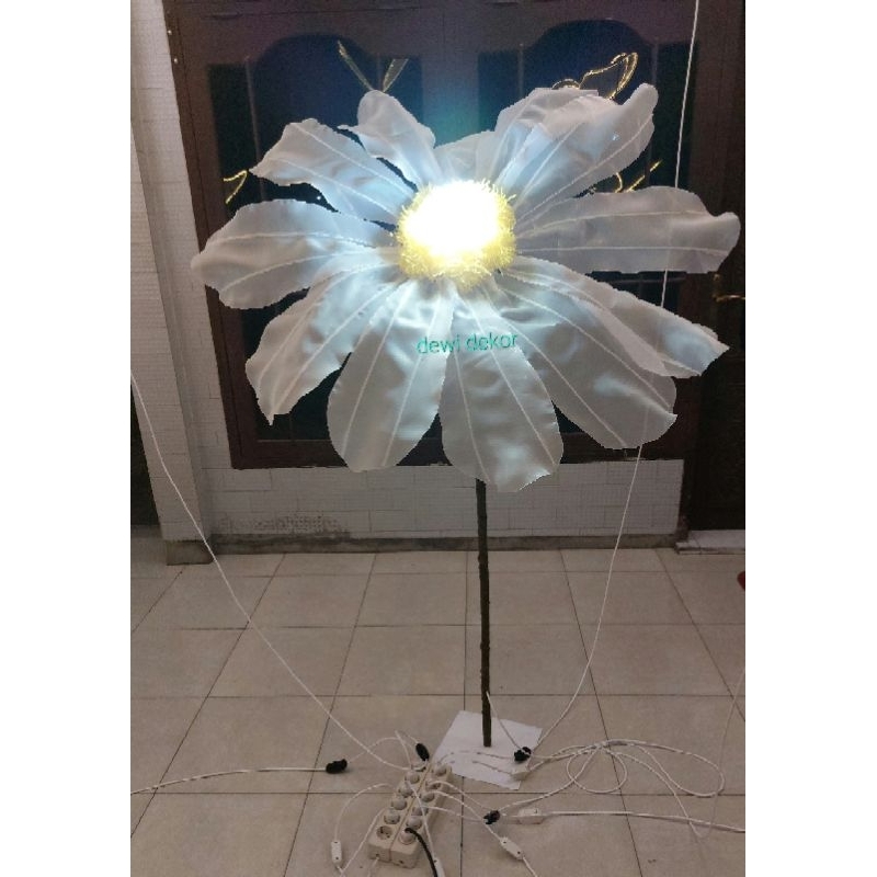 lampu dekorasi lampu bunga daisy standing lampu